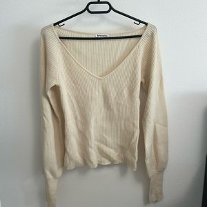 Reformation cashmere sweater